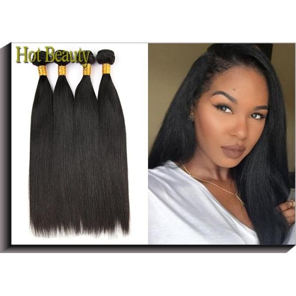 Black Silky Straight 5A Virgin Brazilian Hair 12-32 , Not Frizzy