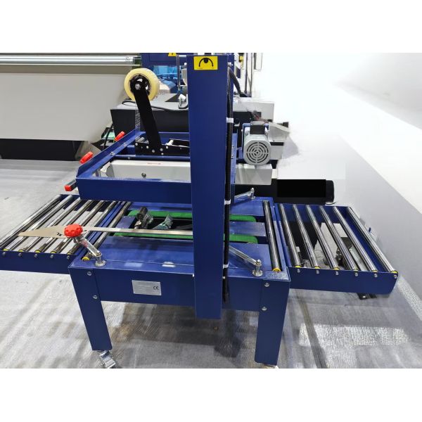 Semi-Automatic FXJ6050E Carton Sealer with 20m/min Conveyor Speed for Flexible Manufacturing