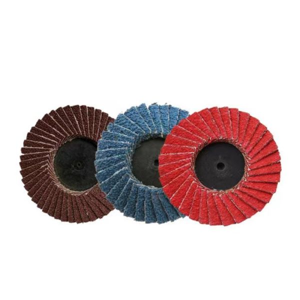 Nylon Plastic Backing Mini Flap Abrasive Sanding Disc 2