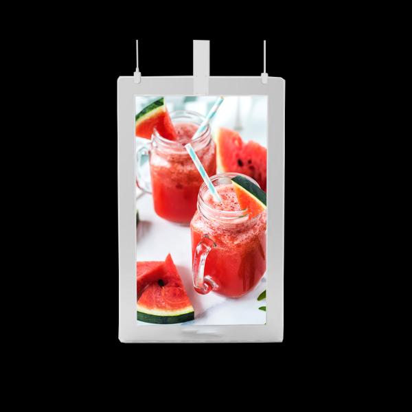 18.5 Inch Slim Elevator Digital Signboard Wall Mount LCD Media Player Anti-Theft Lift Advertising Screen Factory