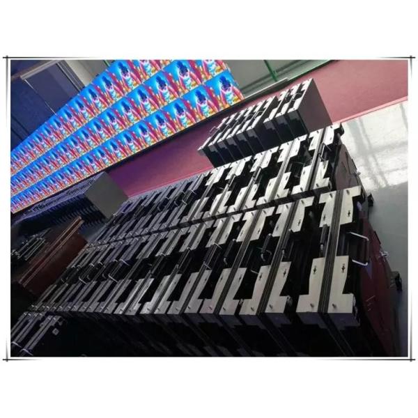 Модуль П6 П8 П10 полного цвета дисплея СИД переднего обслуживания на открытом воздухе изогнутый с магнитом