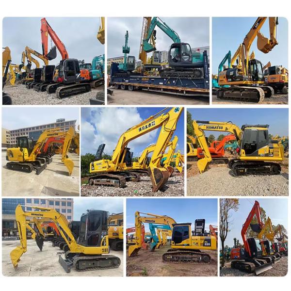 20900KG В хорошем состоянии Подержанный Vollvo EC220D 123kw мощность С Volov D6H Модель двигателя