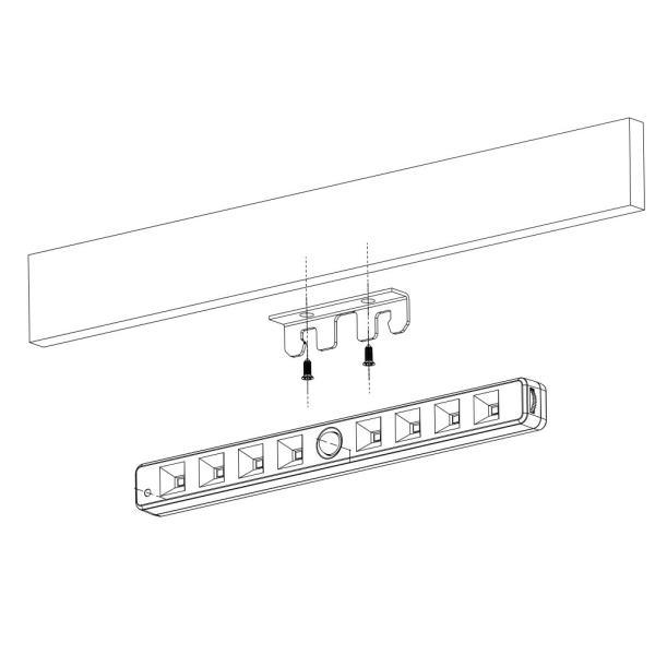 110lm LED Night Light for Wardrobe Stairs Bathroom Kitchen Cabinet Sensor Control Mode