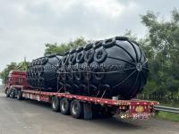 3.3m X 6.5m Navio de Marinha Fender de borracha Bateiro inflável Bumper certificado SGS
