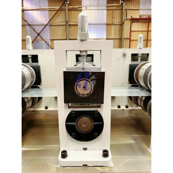 Laser Welded Pipe Roll Forming Machine 400mm PLC Touch Screen Control