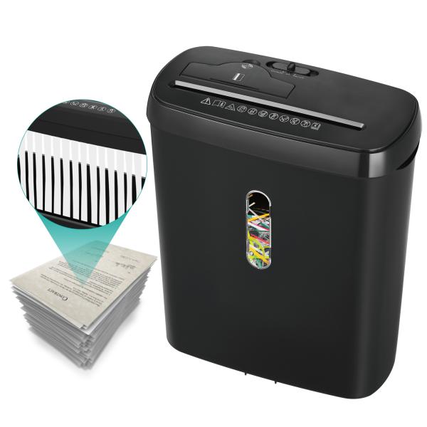 8 листов резка бумаги с 11L корзиной для мусора небольшого размера для домашнего использования SD108P