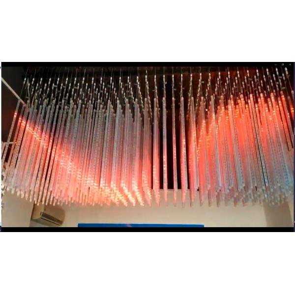 11.5W Ночной клуб Декоративная 3D светодиодная трубка Stick Метеоритный душ Дождь 3D метеоритная трубка