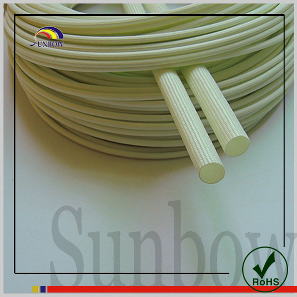 Flexible Fireproof Braided Fiberglass Sleeve Insulation Sleeving for Electrical Wires
