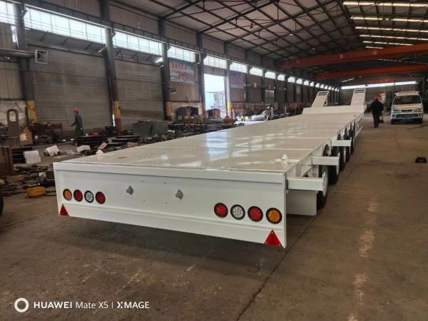 20/24 Tire Number Steel 5/6 Axle Lowbed Trailer for Extreme Load Transport at Direct
