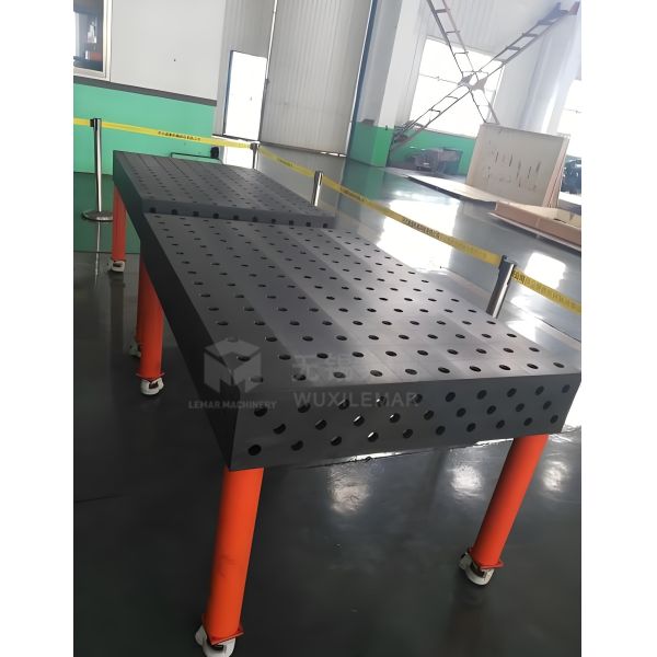 Modular steel welding platen for assembly and fixture applications