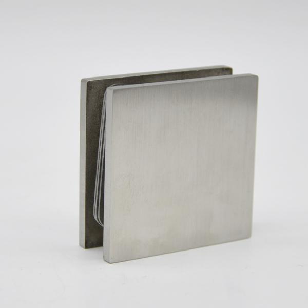 Stainless steel Glass Clip 0 degree RS2303, 51X51mm, material SS304, SS201 satin, mirror, golden, black