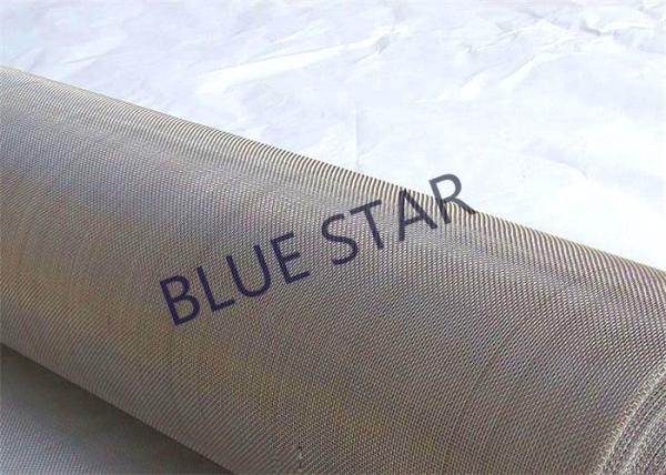 0.1 - 5mm Wire Dia Twill Weave Wire Mesh , Copper / Nickel / Stainless Steel Wire Netting