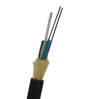 Envergure 100m de mode unitaire de force de fil d'Aramid 12/24 câble de fibre optique des noyaux ADSS