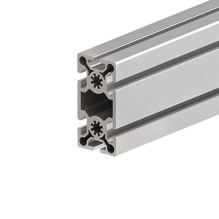 50 Series 4.2mm Wall Thickness T Slot Profile Aluminum T Channel Extrusion 3.20kg/m