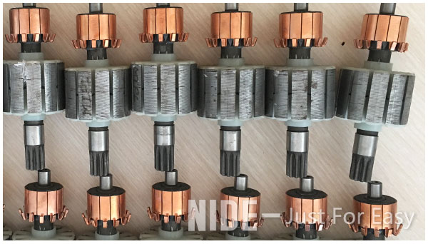 armature commutator.jpg Микро- коммутант Armature мотора Dc для мотора автомобиля всеобщего