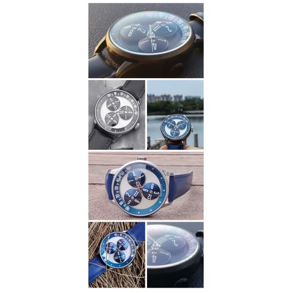 Executive Elegance | 316L Steel & Genuine Leather Mechanical Watch