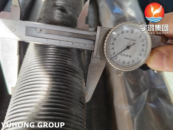 A213 T5 Fin Material Al1060 Embedded G Finned Tubes For Refrigeration System
