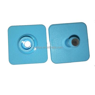 31*31mm square ICAR Animal ear tag custom printing pig use ear tag