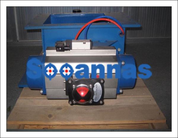 ISO 0.7mpa Carbon Steel Cement Rotary Discharge Valve