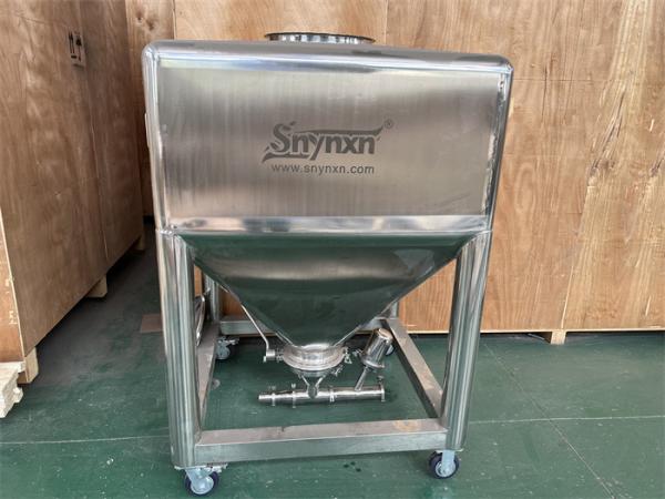 Misturador de pó de próxima geração 500 libras depois de oito Farmacêutico Vacuum Blender