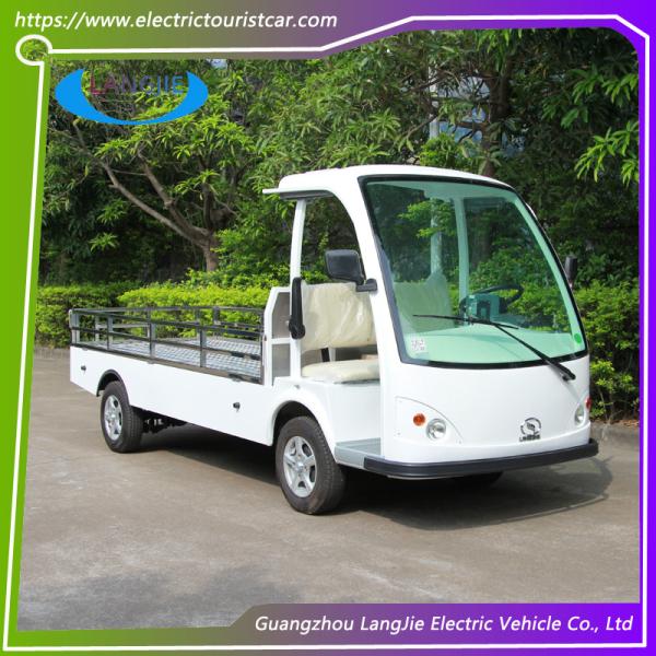 5KW Powerful Motorleft Hand Drive Electric Mini Truck 2 Seats 1.2 Ton Loading Capacity