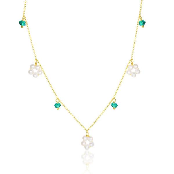 Sterling Silver Pearl Necklace Beautiful Gifts For Girls Necklace