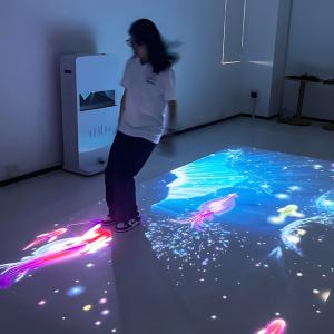 ポータブルインタラクティブグラウンドプロジェクションマシン 4000ルーメン