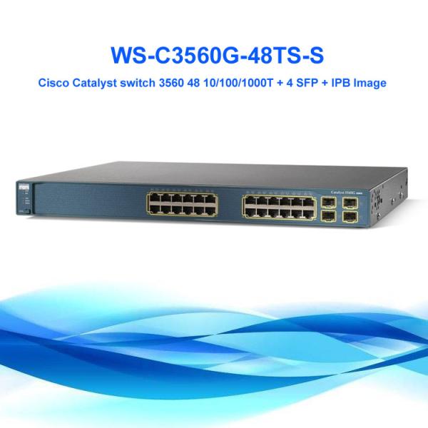 Cisco WS-C3560G-24TS-E Catalyst 3560G 24 Port Gigabit Managed Switch