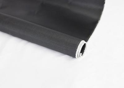 Heat Preservation Silicone Coated Fiberglass Cloth , 860mm Insulation Fiberglass Fabric