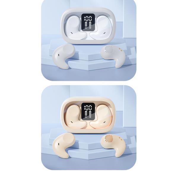 Беспроводные носимые стерео наушники с BT 5.3 и AI Call Noise Cancelling 30H Playtime