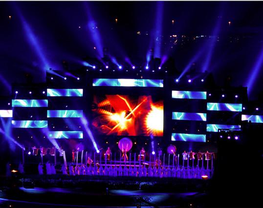 Die-Casting Aluminum HD LED Wall With Epistar / Cree / Nichia Chip