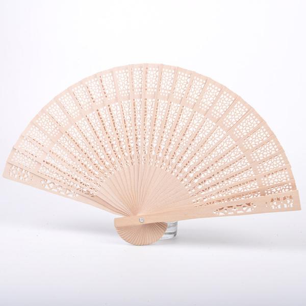 Bamboo gravado com logotipo de mão Saco de presente de ventoinha Festa de casamento favores de casamento promoção de retorno presente de mão de bambu Ventola
