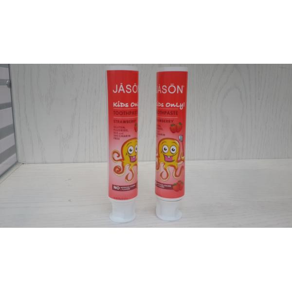 диаметр прокатанный барьером зубной пасты детей 120г пластиковым трубки 35, крышка 40