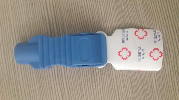 Medical Reusable Resting Tab ECG Electrode Clips For  3.0 / 4.0 ECG EKG Leadwires