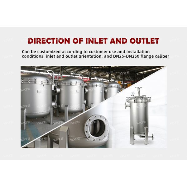 Juice Honey Perfume Filter Stainless Steel 304 Duplex Bag Filter Housing