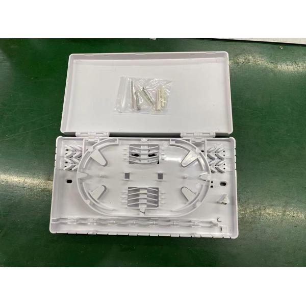 Fiber Optic Termination Box for FTTH Indoor Wall Mount with 8 Core Capacity
