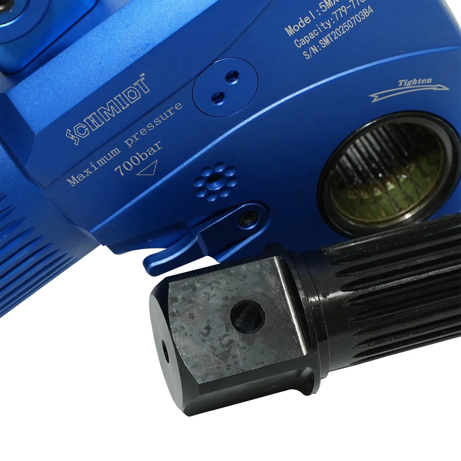 Schmidt 700 Bar Hydraulic Wrench Rotatable Oil Pipe Square Drive Wrench