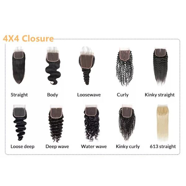 12A Grade Loose Wave Brazilian Virgin Human Hair Extension with No Chemical Processing