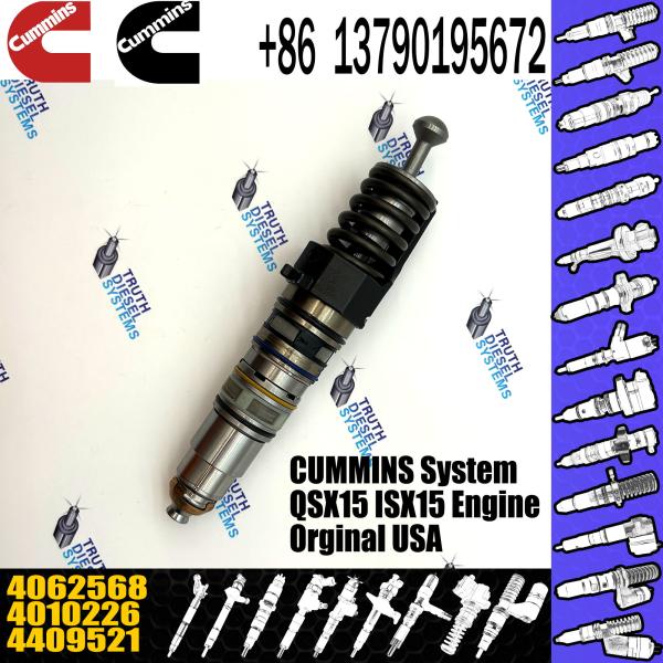 High Quality Common Rail Fuel Injector 4010226 4409521 4062568 4062568PX For QSX cummins product X15 series