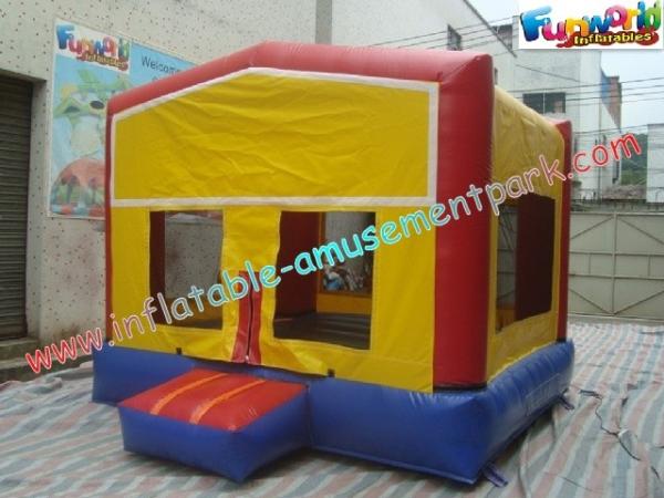 castelos Bouncy comerciais do Moonwalk inflável de Mickey Mouse das crianças de encerado do PVC de 0.55mm