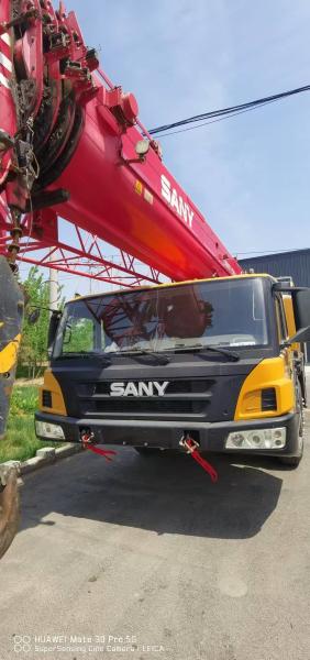 SANY STC550T 55 Ton Used Truck Crane 2019 Mobile Crane Truck Mounted