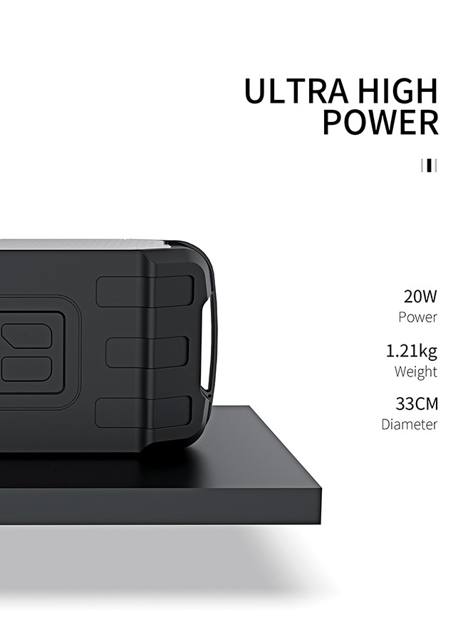 Микро- диктор бэттера 30ft портативный мини Bluetooth USB 2400mah большой