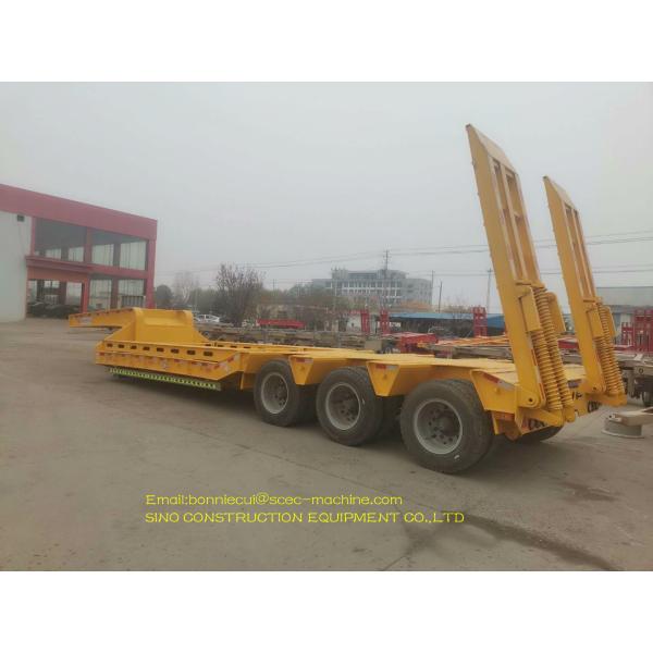 Low Bed Heavy Duty Semi Trailers trailer 3Axle 60T Transporter