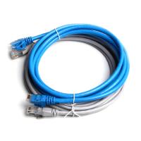 La correction de CCA Cat6 attachent le réseau Rj45 Ethernet câblent 5M For Telecommunication