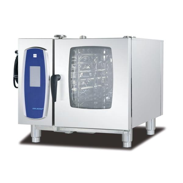 8-tray gas convection combi oven for baking French bread CE certified and 18.6kw power