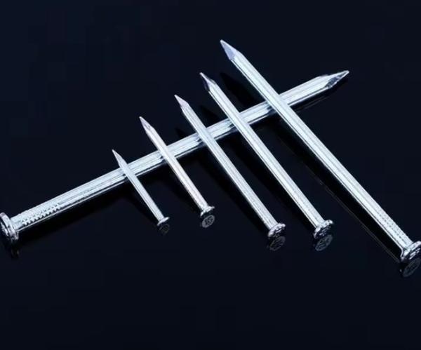 Aço endurecido cravos de betão excelente resistência de fragmentação e fixação