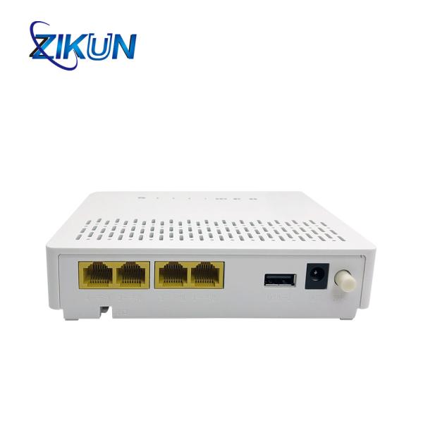 ZIKUN ZC-500N XGS PON ONU 4GE 2USB 1VOIP GPON ONT Router SC / APC Connector