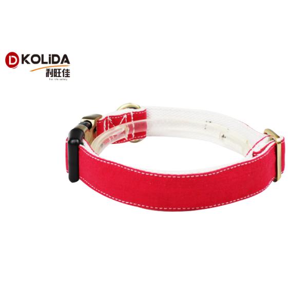 Colorful Nylon Dog Collars Large Loading Capacity With Large Medium Small Size