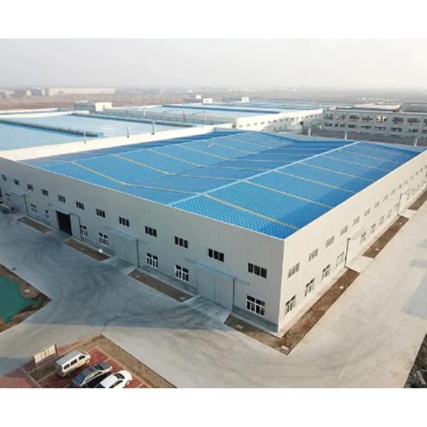 Galvanized Prefabricated Steel Building Metal Steel Warehouse Construction Q345
