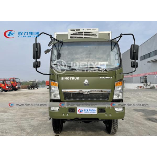 Тележка 10Тонс 10МТ холодильника замораживателя короля ХОВО 4кс4 АВД термо- для перехода мяса